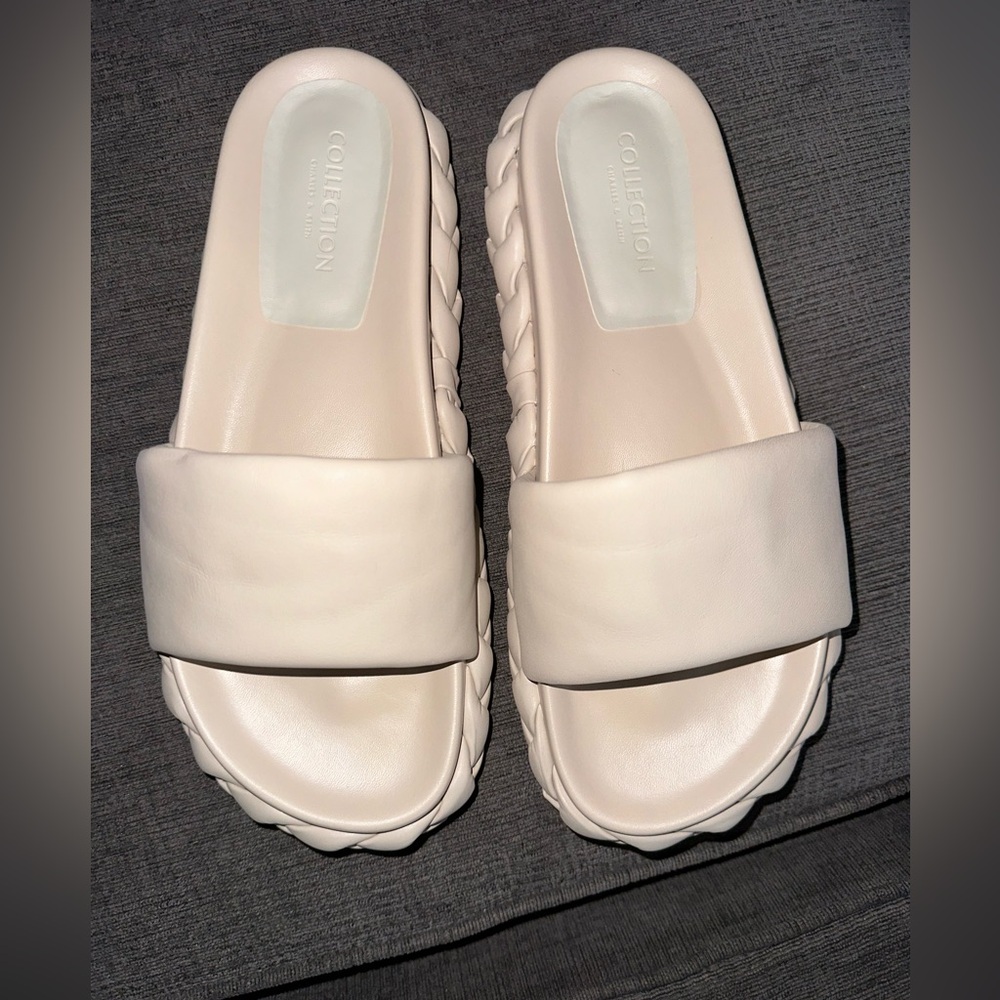 Leather Slides - Picture 3 of 6